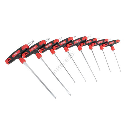 Zestaw kluczy torx z rękojeścią poprzeczną 8szt. AMIO-04827