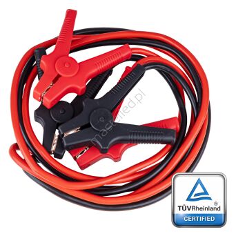 Kable przewody rozruchowe 220A 3m TÜV AMIO-04593