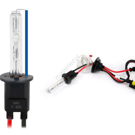 Żarówka ksenonowa żarnik hid xenon H1 8000K AMIO-01418