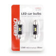 Żarówki LED CANBUS 1860 1SMD UltraBright Festoon C5W C10W C3W 36mm White 12V 24V AMIO-02442 - 2