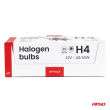 Zestaw żarówek halogenowych H4 12V 60/55W filtr UV (E8) 20szt. AMIO-04401 - 3