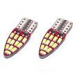 Żarówki LED CANBUS 24SMD 3014 T10e W5W boczne White 12V AMIO-01285 - 4