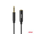 Kabel audio przedłużacz AUX Mini Jack 3.5mm 2m AMIO-04296 - 4