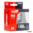 Żarówki halogenowe H4 12V 60/55W LumiTec NEXT GENERATION +135% DUO AMIO-04404 - 5