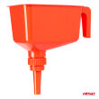 Lejek plastikowy uniwersalny wielofunkcyjny 5w1 16,5 cm AMIO-04040 - 3