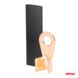 Konektory oczkowe miedziane koszulki termokurczliwe zestaw komplet 160 el. AMIO-03933 - 3