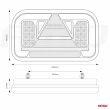 Lampa tylna zespolona LED AMiO RCL-03-L dynamiczna lewa AMIO-02366 - 14
