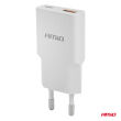 Ładowarka sieciowa 230V 20W GaN USB-C USB-A AMIO-04838 - 3