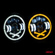Lampa robocza LED SKULL czaszka dodatkowa ozdobna 12V 24V AMIO-03695 - 4