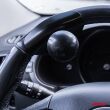 Kulka gałka na kierownicę prosta czarna AMIO-04974 - 3