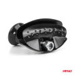 Kulka gałka na kierownicę prosta czarna AMIO-04974 - 5