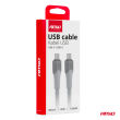 Kabel do łądowania USB-C USB-C 60W 300cm FullLINK model X111 transmisja danych AMIO-04293 - 3