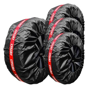 Pokrowce na koła felgi opony komplet 4szt. 19-23" AMIO-04950