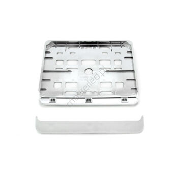 Ramka tablicy rejestracyjnej chrom motor motocykl AMIO-01167