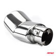 Końcówka tłumika wydechu stal nierdzewna MT 005 chrom AMIO-01305 - 2