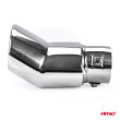 Końcówka tłumika wydechu stal nierdzewna MT 005 chrom AMIO-01305 - 3