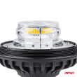 Lampa ostrzegawcza błyskowa kogut 36 LED śruba R65 R10 12V 24V W03sb AMIO-02294 - 3