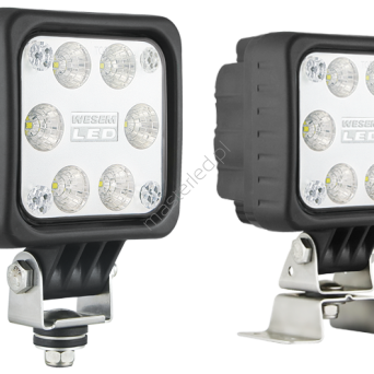 Lampa robocza L5F.47900 skupiona wiązka, 2000lm - moduł LED 12V-24V/przewód 0/5 m 