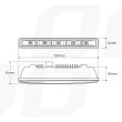 Światła do jazdy dziennej AMiO DRL 501 HP AMIO-01520 - 6