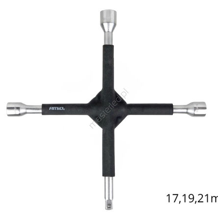 Klucz krzyżakowy gumowany 17 mm 19 mm 21 mm 1/2