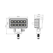 Work lamp 18xLED L0167 - 6