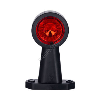 Obrysówka LED  LD 722  biało-czerwona na wysięgniku długim 12/24V