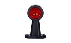 Obrysówka LED  LD 722  biało-czerwona na wysięgniku długim 12/24V