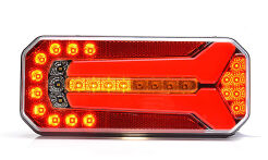 1150 P * - Lampa zespolona tylna W150DD bez światła cofania, 12-24V, LED 