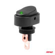 Włącznik przełącznik elipsa z podświetleniem 12V 24V AMIO-03087 - 2