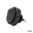 Włącznik przełącznik elipsa z podświetleniem 12V 24V AMIO-03087 - 5