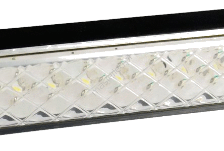 Lampa Slim-line cofania, z obudową do montażu powierzchniowego 135WME