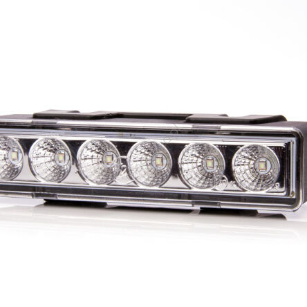 Lampa ostrzegawcza czerwona, klosz bezbarwny 900.2 12/24V