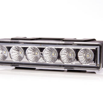 Lampa ostrzegawcza czerwona, klosz bezbarwny 900.2 12/24V