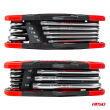 Klucze TORX składane 8szt. CRV AMIO-04789 - 4