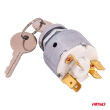 Uniwersalna stacyjka zapłonu 12V AMIO-04437 - 4