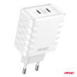 Ładowarka sieciowa Quick Charge 35W 2x USB-C 100-240V AMIO-04288 - 2