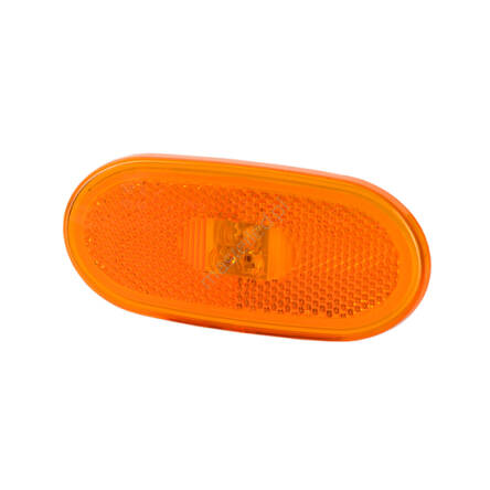 Obrysówka LED LD 941 pomarańczowa z odblaskiem 12/24V
