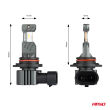 Żarówki samochodowe LED seria HYBRID HB4 9006 6000K Canbus 60W AMIO-04118 - 4