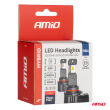 Żarówki samochodowe LED seria HYBRID HB4 9006 6000K Canbus 60W AMIO-04118 - 5