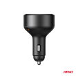 Ładowarka samochodowa ze zwijanym kablem typu C + USB-C 12V 24V 60W AMIO-04368 - 3