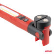 Składana lampa inspekcyjna LED z magnesem i zaciskiem 4000mAh AMIO-05025 - 5