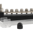 AMIO-03809 Blok rozdzielczy masy minusa bus bar M6 12V - 48V 150A - 2