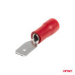 Konektory izolowane męskie płaskie 4.75mm 0.5-1.5mm2 10A 10 szt. AMIO-03065 - 2
