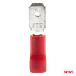 Konektory izolowane męskie płaskie 4.75mm 0.5-1.5mm2 10A 10 szt. AMIO-03065 - 3