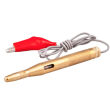 Tester próbnik napięcia 6V 12V 24V metalowy igła AMIO-01036 - 2