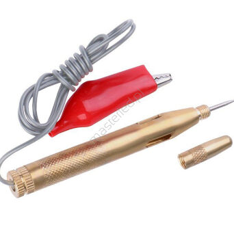 Tester próbnik napięcia 6V 12V 24V metalowy igła AMIO-01036
