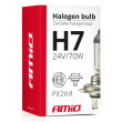 Żarówka halogenowa H7 24V 70W filtr UV (E8) AMIO-01252 - 5