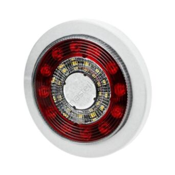 Lampa przeciwmgielna , cofania LED PRO-MIDI-RING WHITE EDITION wpuszczana