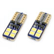 Żarówki LED CANBUS 8SMD 2835 T10e W5W White 12V 24V AMIO-01635 - 4