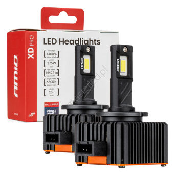 Żarówki samochodowe LED XD PRO D3S FULL CANBUS AMIO-04681